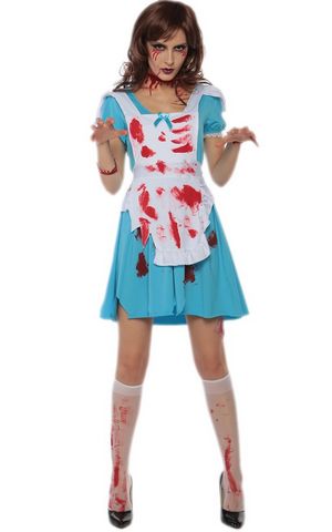 F1714 Halloween cospaly costume fashion fancy maid costume for women
